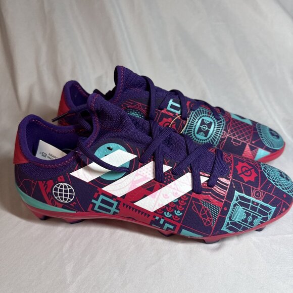 NWT Adidas Gamemode Knit Firm Ground Soccer Cleats Men Size 7 Women Size 8 Shoes main image 8